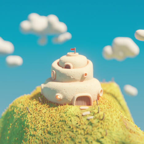 house on a hill